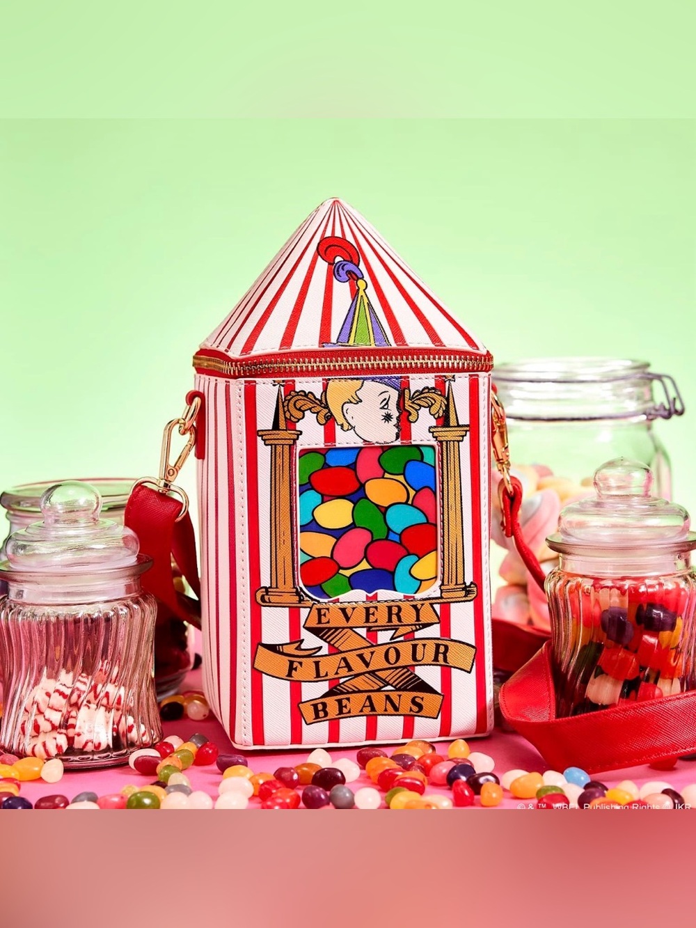 NEW Loungefly Harry Potter BERTIE BOTTS Every Flavour Beans Crossbody Honeydukes